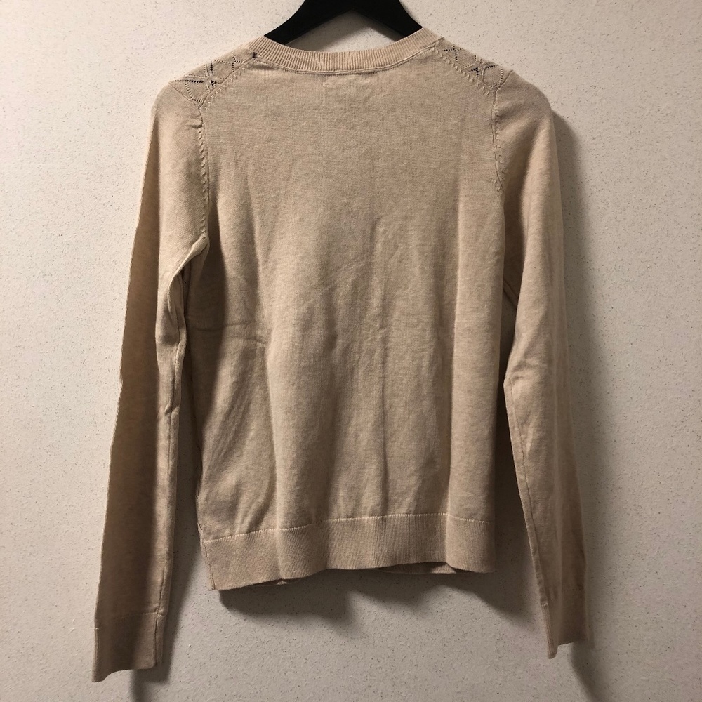 Tommy Hilfiger knitted twist pattern cardigan (khaki) - Picture 5 of 5